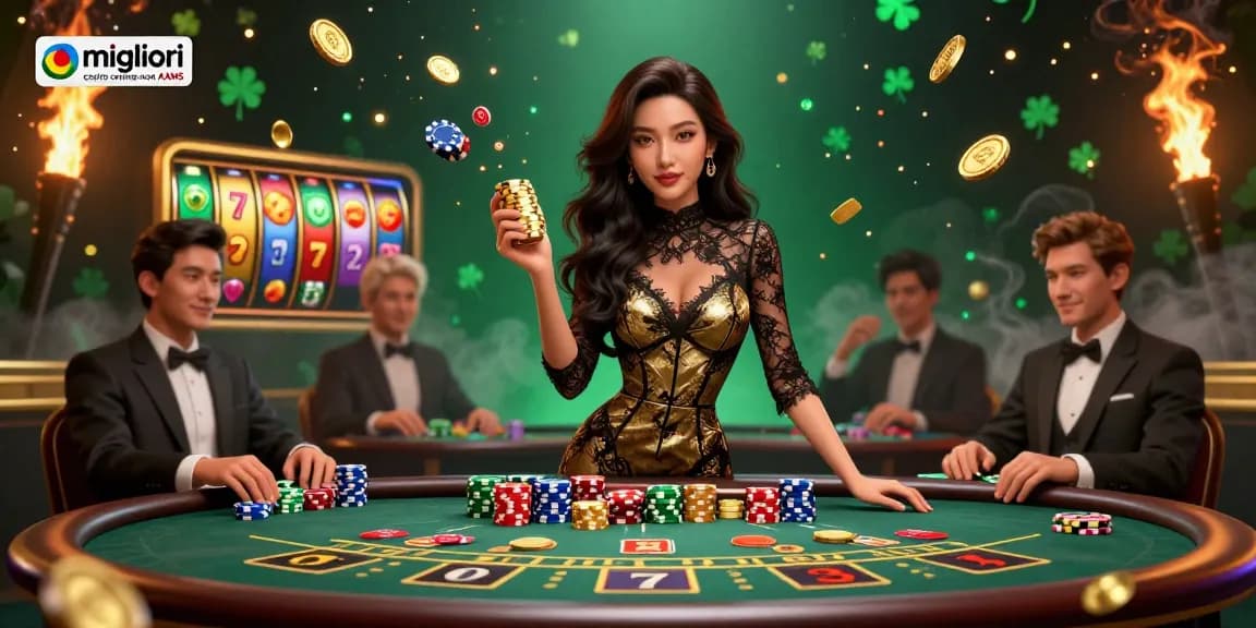 Vivi l'emozione dei migliori casino online non AAMS con rulli delle slot vibranti e puntate di alto valore.