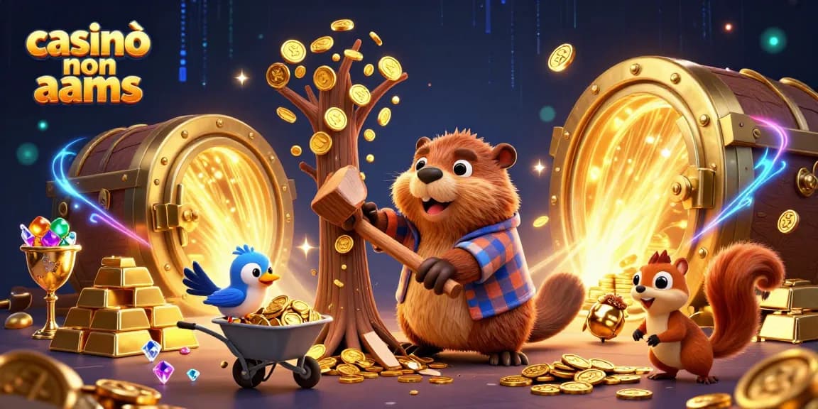 Raccogli monete d'oro nel gameplay del casinò mentre esplori le caratteristiche e i tesori dei casinò non aams.