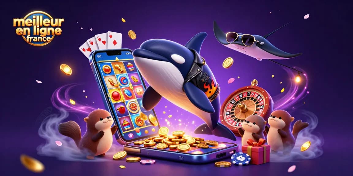 Interagissez avec le meilleur casino en ligne France grâce à un gameplay dynamique avec notre incroyable illustration 3D.