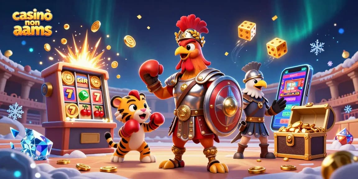 Vivi un'esperienza di gioco emozionante nei casinò non aams con elementi vibranti e dettagli visivi ricchi.