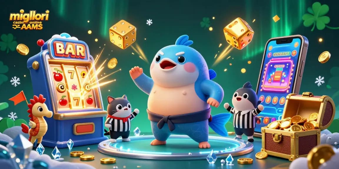 Vivi un'azione emozionante nei migliori casino online non AAMS con personaggi vibranti e slot machine cariche di jackpot