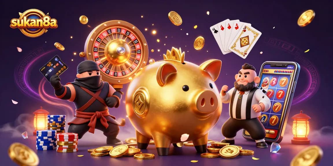 Win big with sukan8a as you engage in exciting 3D casino games with rich detail and vibrant action.