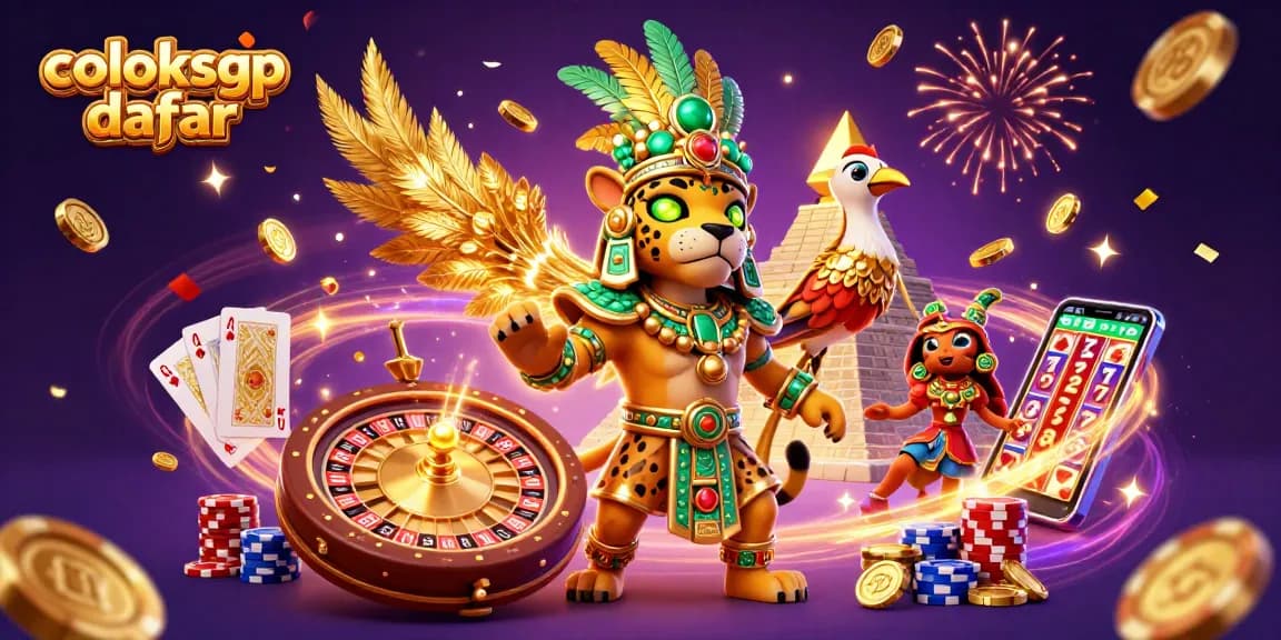 Engage with coloksgp daftar on an exhilarating journey through a vibrant casino world.