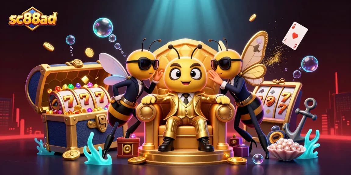 Catch thrilling moments with sc88ad's immersive online casino featuring vibrant 3D game elements.
