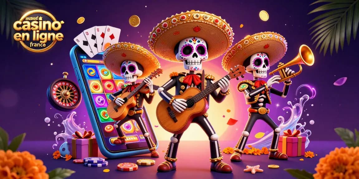 Vivez une action palpitante au meilleur casino en ligne france avec des mariachis vibrants et des jeux de casino excitants.