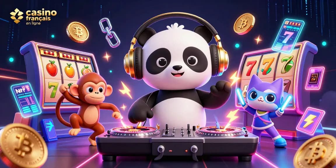 Venez découvrir le monde des jeux de hasard au casino français en ligne avec nos personnages animés.