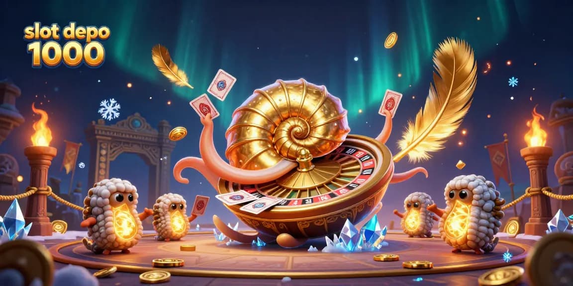 Menangkan slot depo 1000 dengan teknik permainan berbasis 3D yang menarik dan mengesankan.