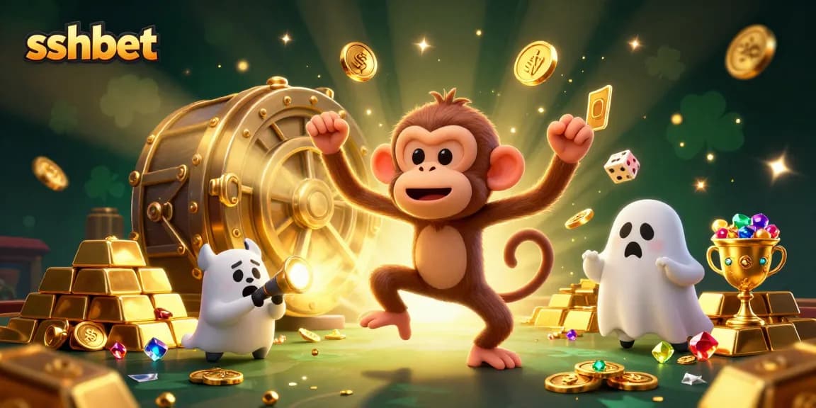 Experience thrilling gameplay at sshbet while the mischievous ghost juggles casino treasures.