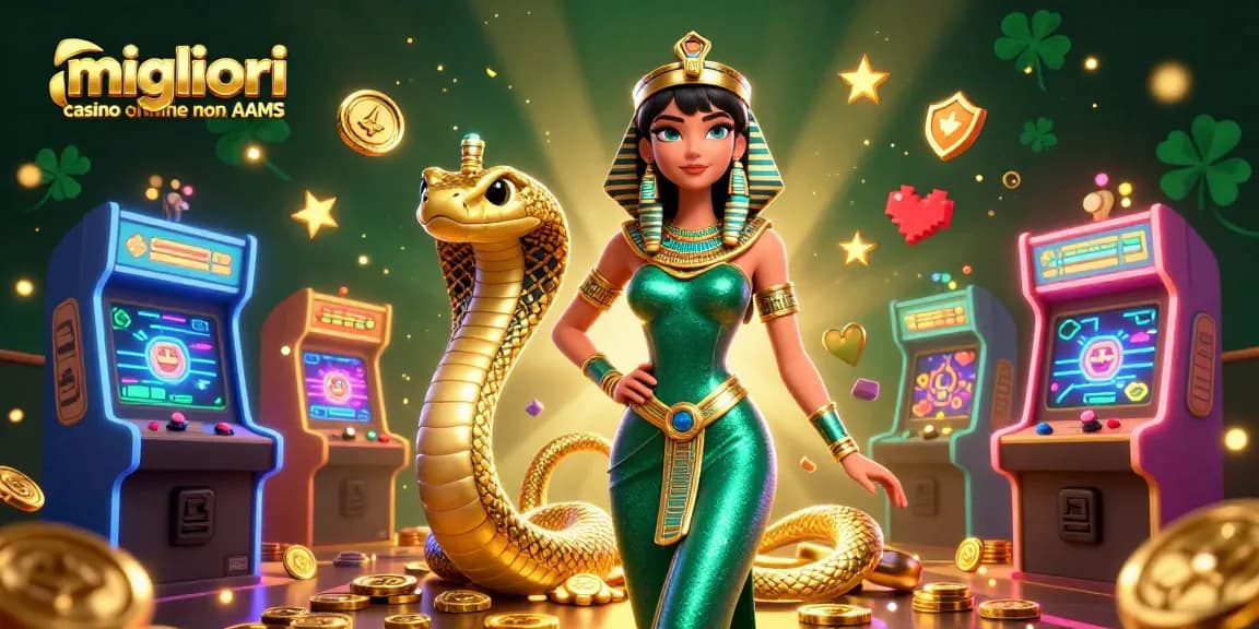Scopri l'emozione dei migliori casino online non AAMS con elementi di gioco entusiasmanti e visuali vivaci.