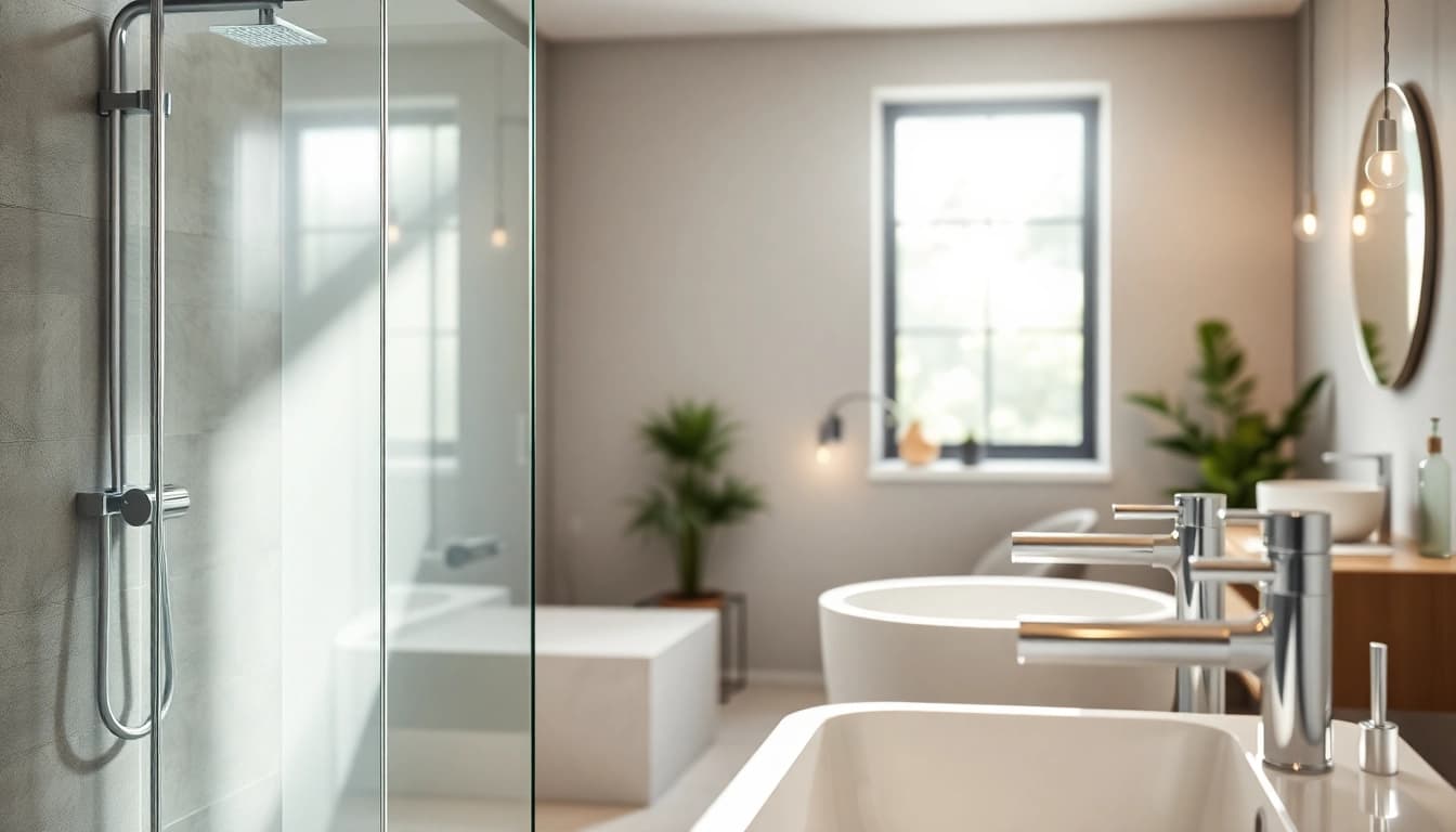 Sonni sanitär GmbH bietet elegante und hochwertige Badezimmerprodukte in einem modernen Ambiente.