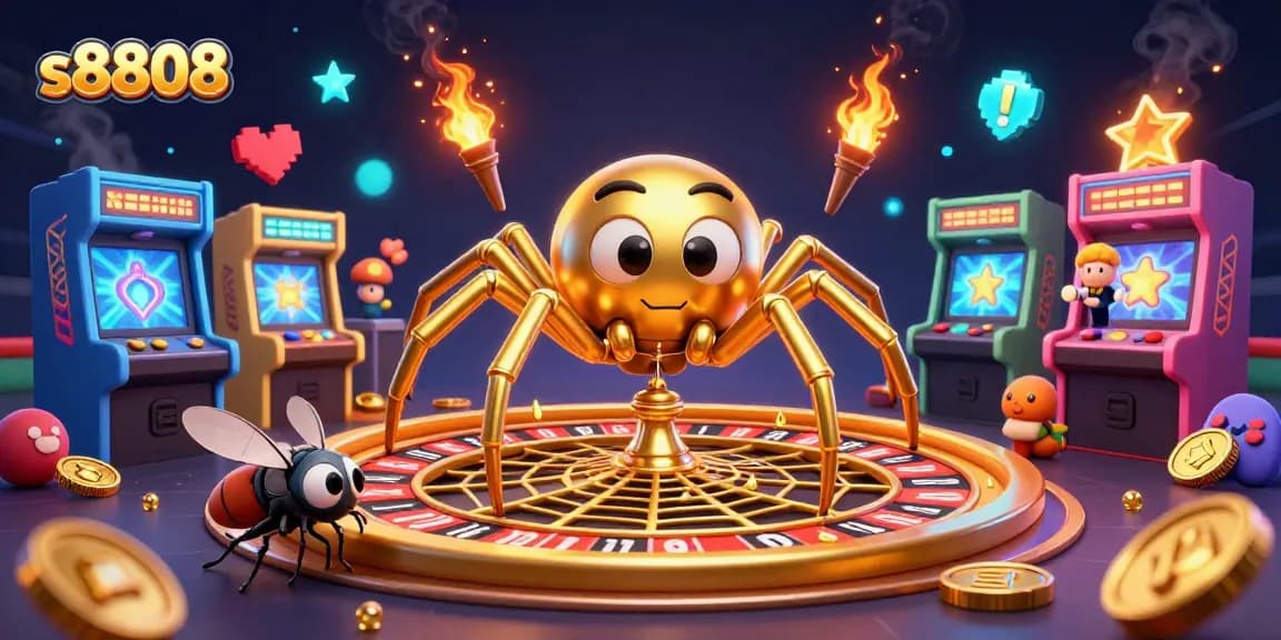 Experience thrilling gameplay at s8808 with a vibrant casino scene featuring interactive characters and dynamic elements.