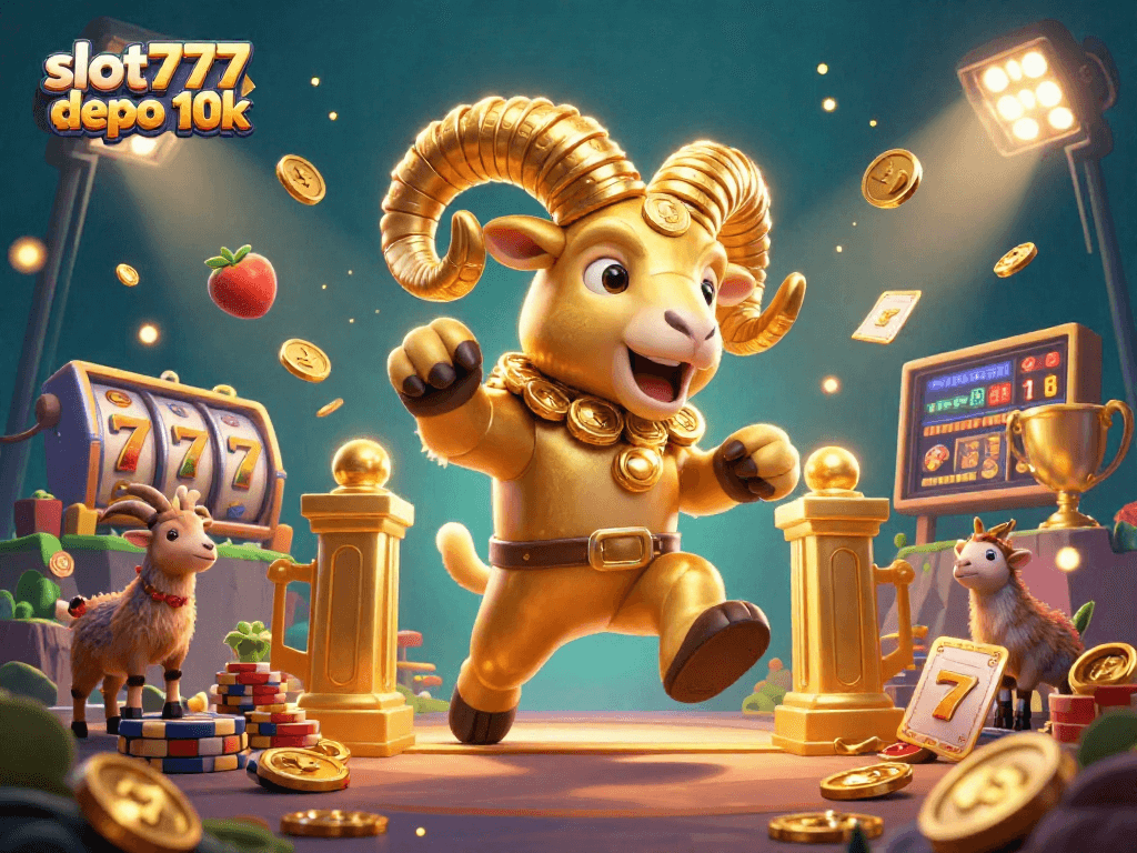 Spin slots and win big with slot777 depo 10k, capture vibrant jackpot excitement.
