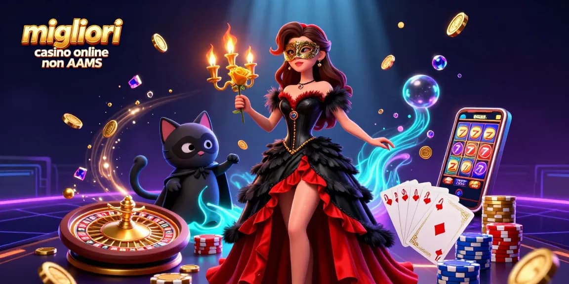 Vinci alla grande nei migliori casino online non AAMS con un'esperienza di gioco esaltante che offre glamour ed emozione.