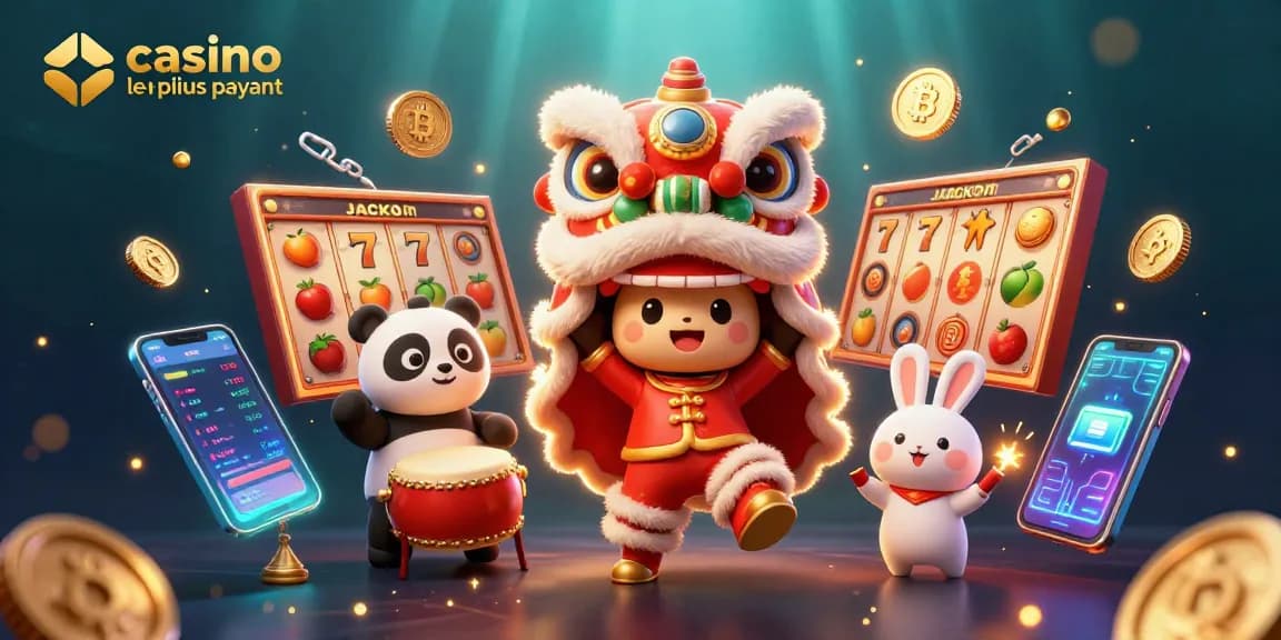 Jouez dans le casino en ligne le plus payant avec des personnages festifs dans une scène dynamique.