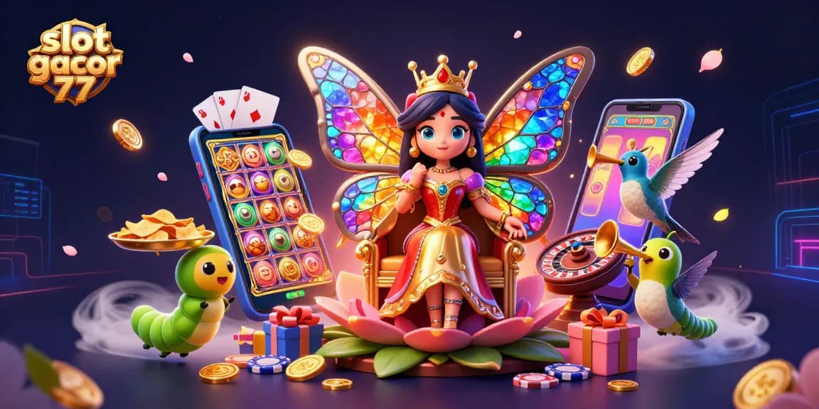Jelajahi slot gacor 777 dan menangkan jackpot dengan permainan slot yang menarik dengan efek terang.