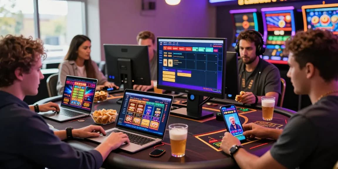 Engaging online gaming experience at https://rcnhca.org.uk featuring diverse players enjoying non UK casino sites in a vibrant atmosphere.