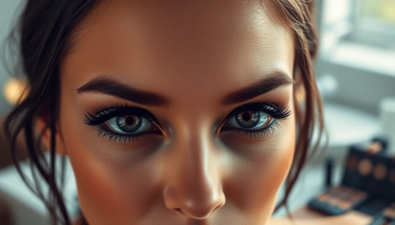 Apply Insanely Intense Tattooed Eyeliner for a vivid, bold eye look accentuating beauty.
