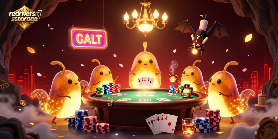 Experience the excitement with redriverselfstorage as glowworms light up a vibrant cave casino.