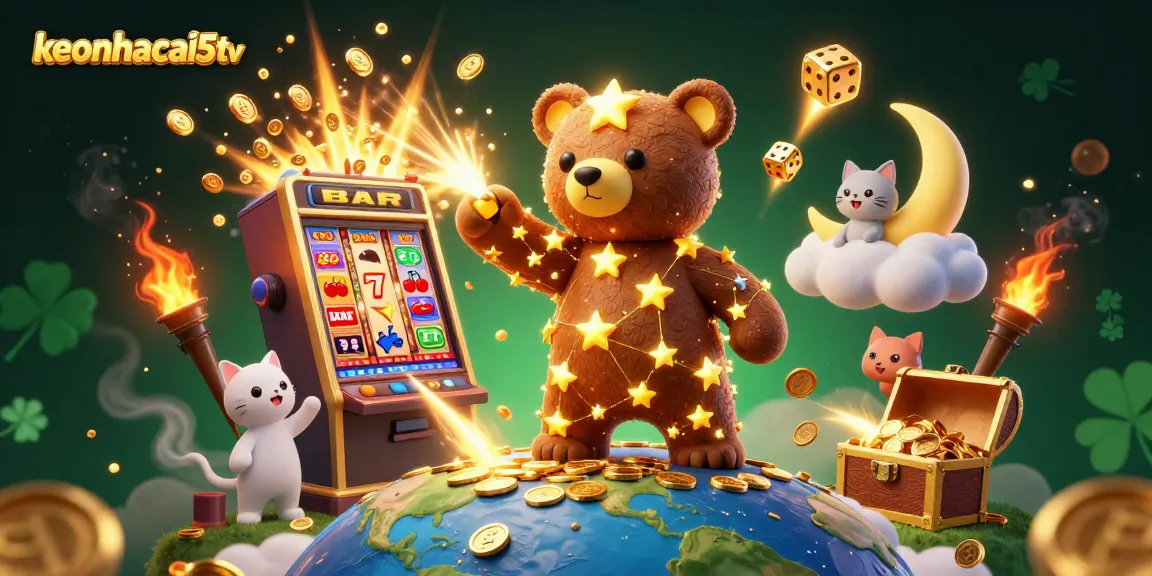 Engage with keonhacai5tv for thrilling jackpot adventures in this vibrant online casino scene.