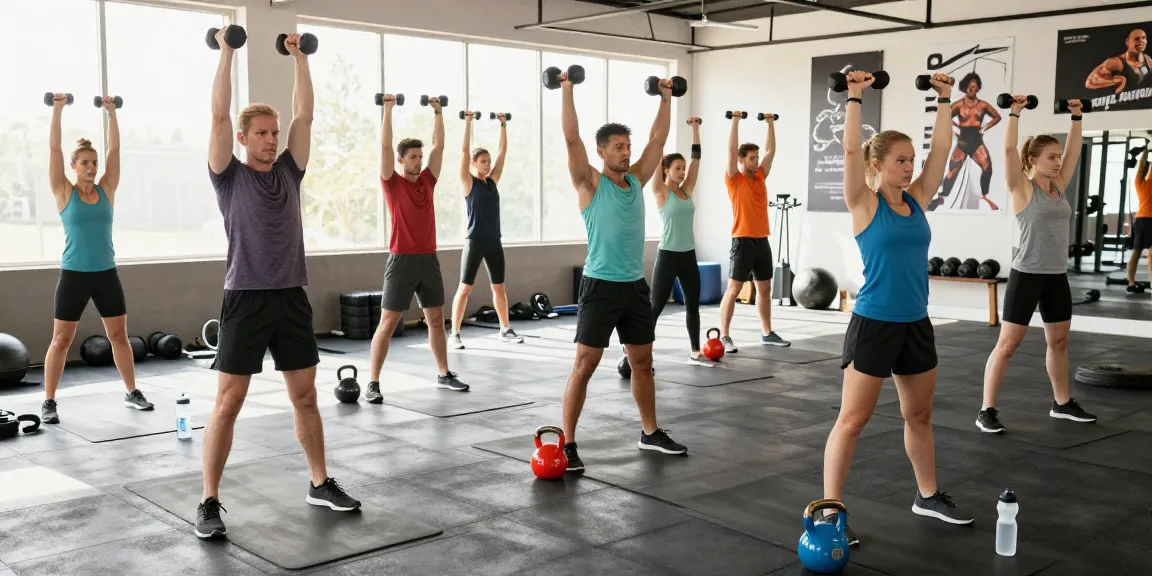 Dynamic scene of fitness enthusiasts at the Official Prime Pharma Steroid Shop gym, showcasing strength training and supplements.