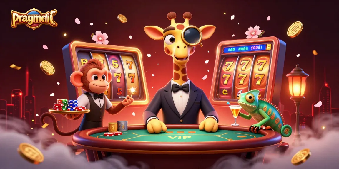 Engage in pragmatic slot excitement while enjoying vibrant casino scenes and dynamic gameplay.