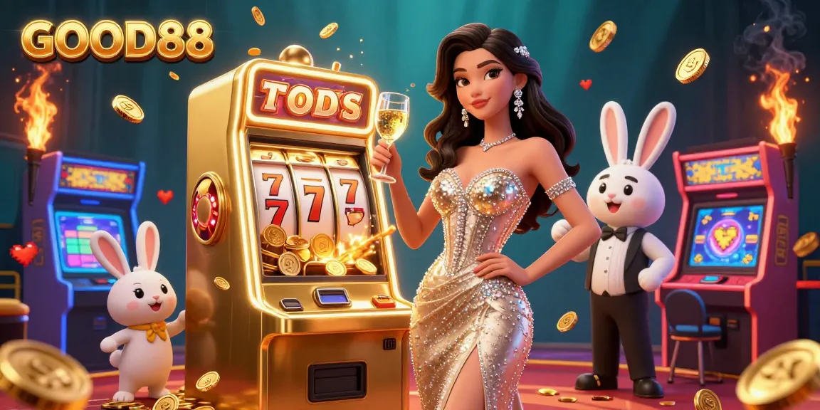 Experience the joy of winning at GOOD88 with stunning visuals and a vibrant casino atmosphere.