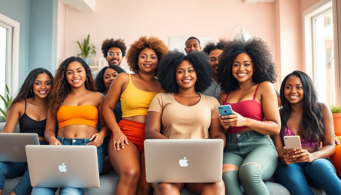 search onlyfans by body type with diverse creators showcasing various appearances and content styles.