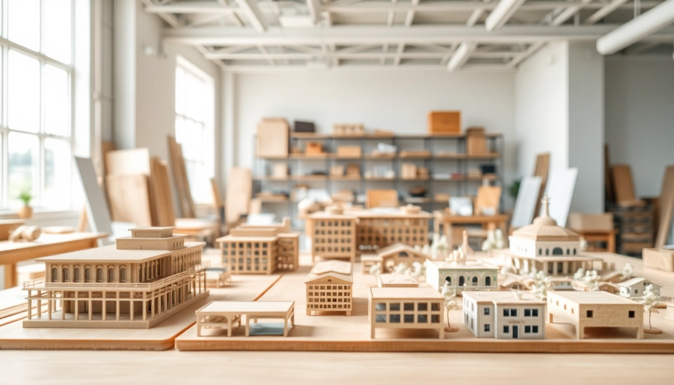 Experten für Architekturmodelle, Wettbewerbs- und Städtebaumodelle, Interieur- und Umgebungsmodelle
