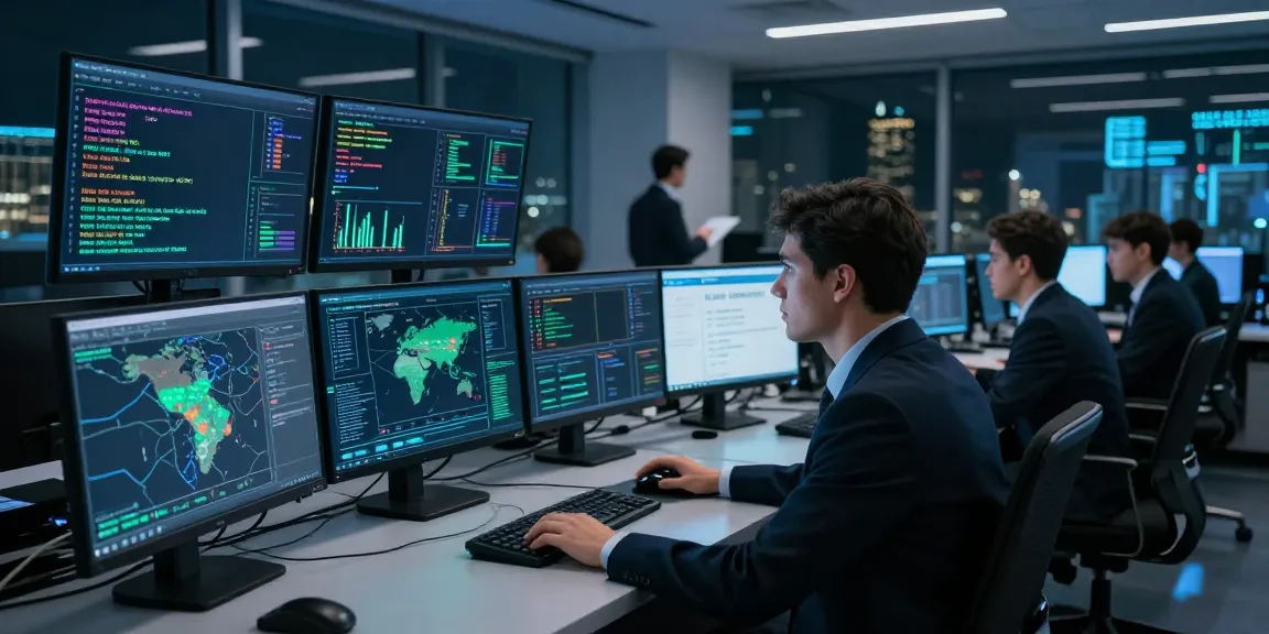 Recover stolen cryptocurrency through urgent cybersecurity measures in a modern control center.