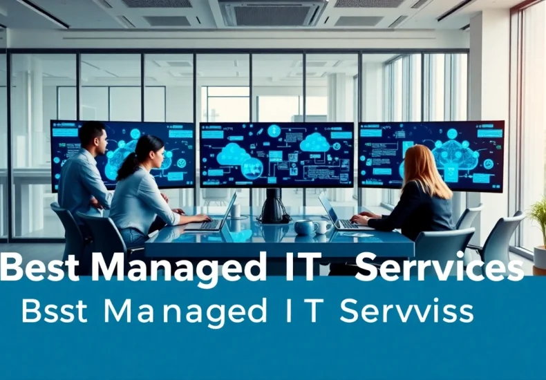 Best Managed IT Services in Tampa demonstrated by a diverse IT team collaborating in a modern office.