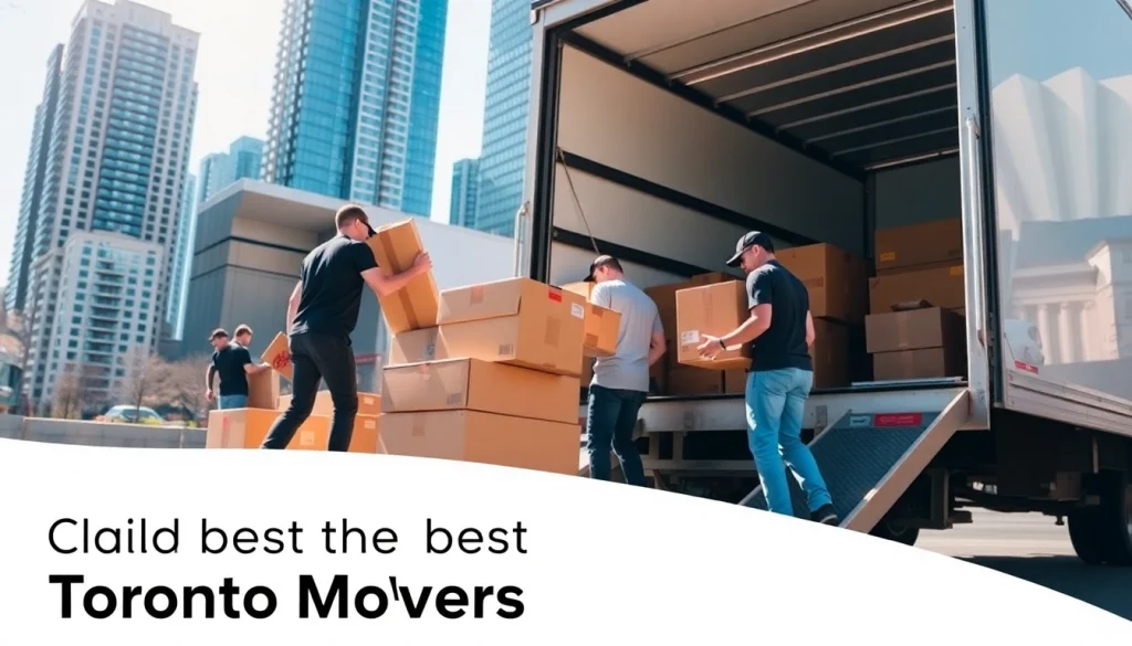 Trustworthy team of best Toronto Movers expertly loading boxes for a seamless relocation.