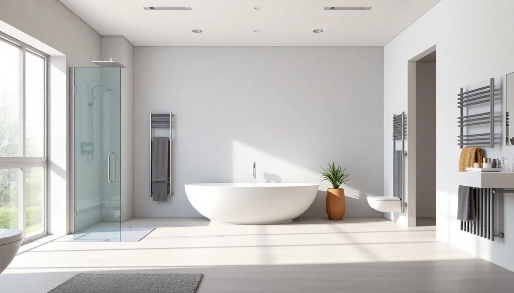 Gestalte dein Badezimmer mit Produkten von sonni sanitär GmbH und modernen Designelementen.