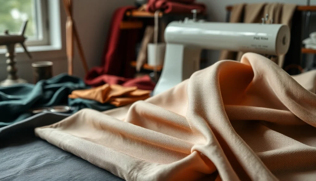 Punta di Roma stof met rijke textuur, perfect voor modeontwerpen.