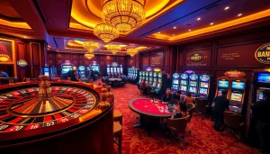 Engage with mm88 video at a bustling casino, capturing roulette spins and card shuffles.