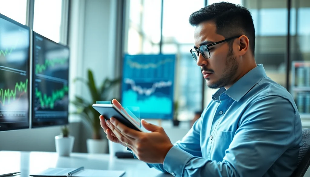 카드깡과 관련된 재정 데이터 분석하는 전문가의 이미지