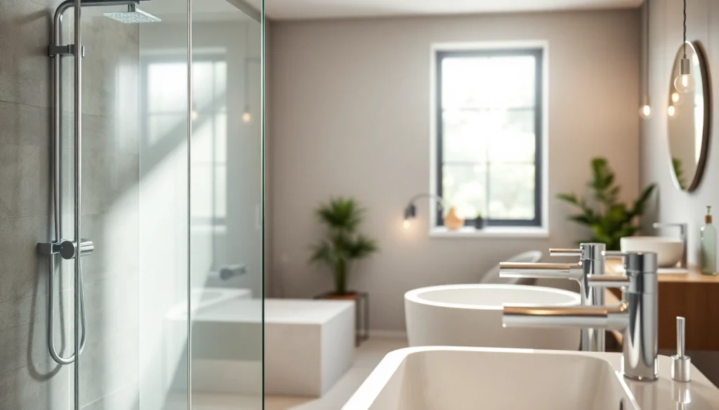 Sonni sanitär GmbH bietet elegante und hochwertige Badezimmerprodukte in einem modernen Ambiente.