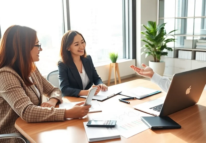 카드 현금화를 위한 전문가 상담 모습으로 신뢰감 있는 분위기 전달