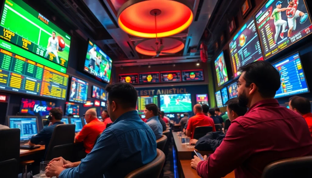 Engaged bettors reveling in the excitement at sports betting sites India.