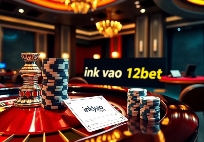 Experience the excitement of ink vao 12bet with vibrant casino visuals highlighting betting action.