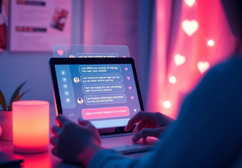 Experience ai sexting with engaging AI chatbots in a cozy virtual environment.