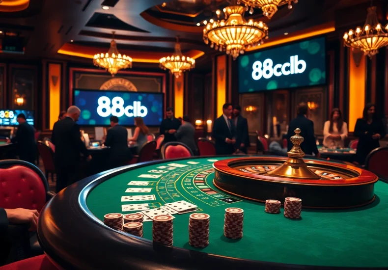 Engage with thrilling games at 88clb casino, experience excitement and luxury.