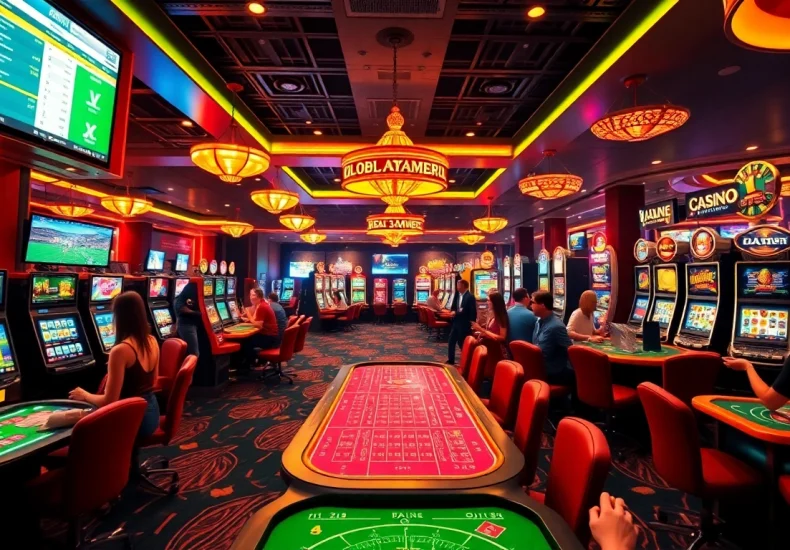 Explore the excitement of online gaming at https://acb8.buzz/ with vibrant casino scenes and dynamic betting options.