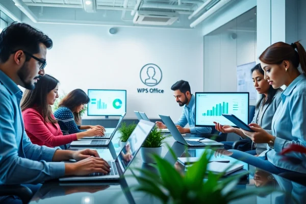 在现代办公室中使用 WPS Office 工具进行高效文档创建的动态协作。WPS官网