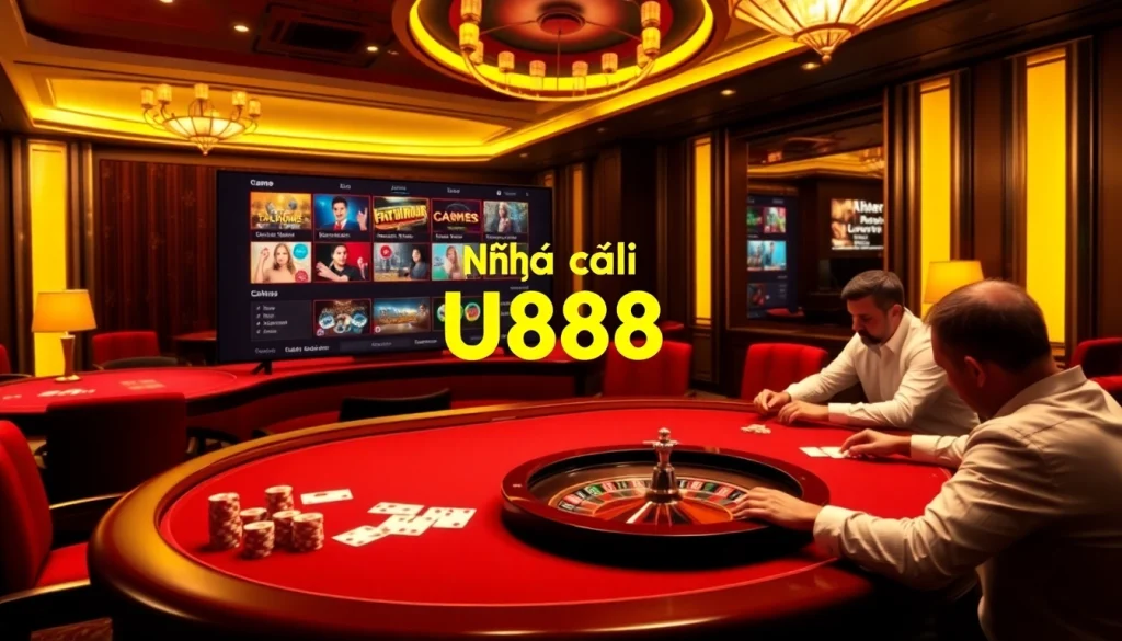 Experience the luxury of Nhà cái U888 with vibrant casino gameplay and live dealer interactions.