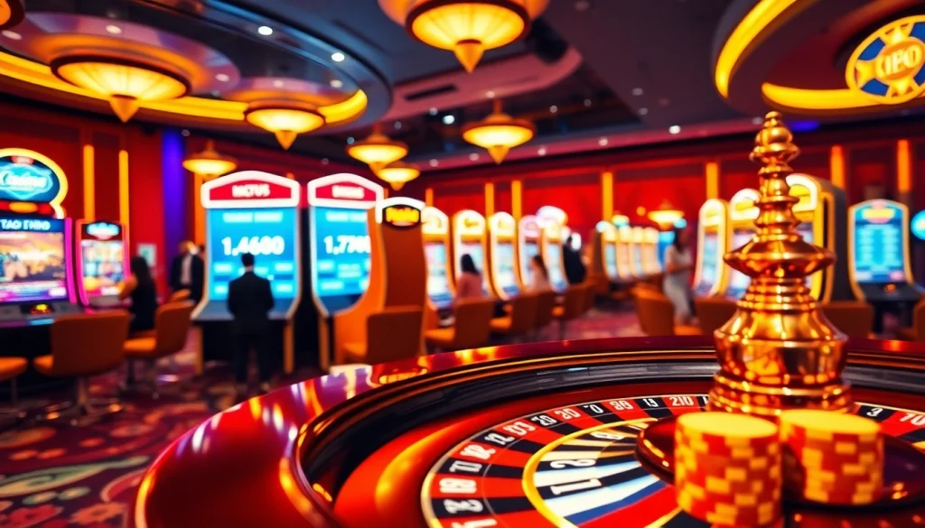 Experience the thrill of gambling at https://taigo88.team/ with a vibrant online casino scene featuring roulette and poker.