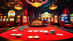 RR88 players enjoying an exciting moment at a vibrant casino table.