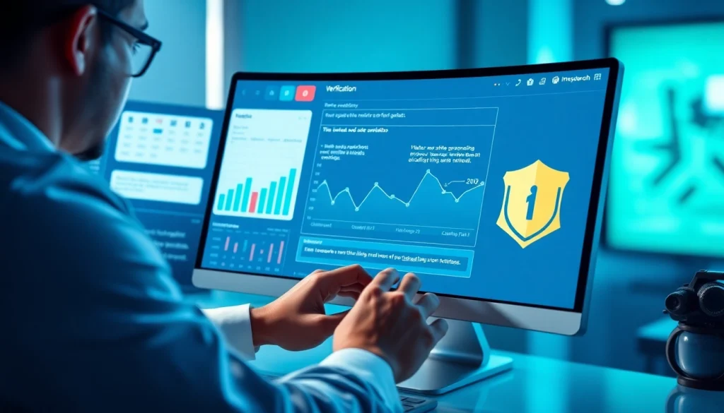 Engaging scene showcasing 슈어맨3, a secure digital gambling verification platform.