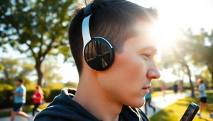 Experience the sound quality of Bone X1 Bone Conduction Headphones for active lifestyles.