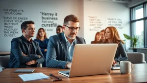 Custom session with a business coach near me helping clients achieve goals.