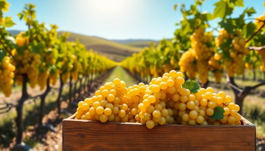 Enjoying a glass of Chenin Blanc amidst a vibrant vineyard setting.